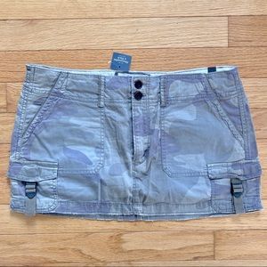 Women’s Abercrombie and Fitch Camo Mini Skirt NWT